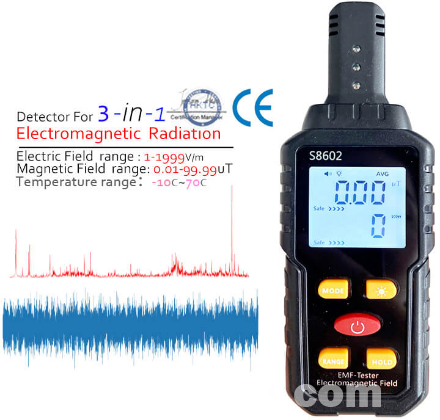 Radio Frequency Meter Electromagnetic Field Detector